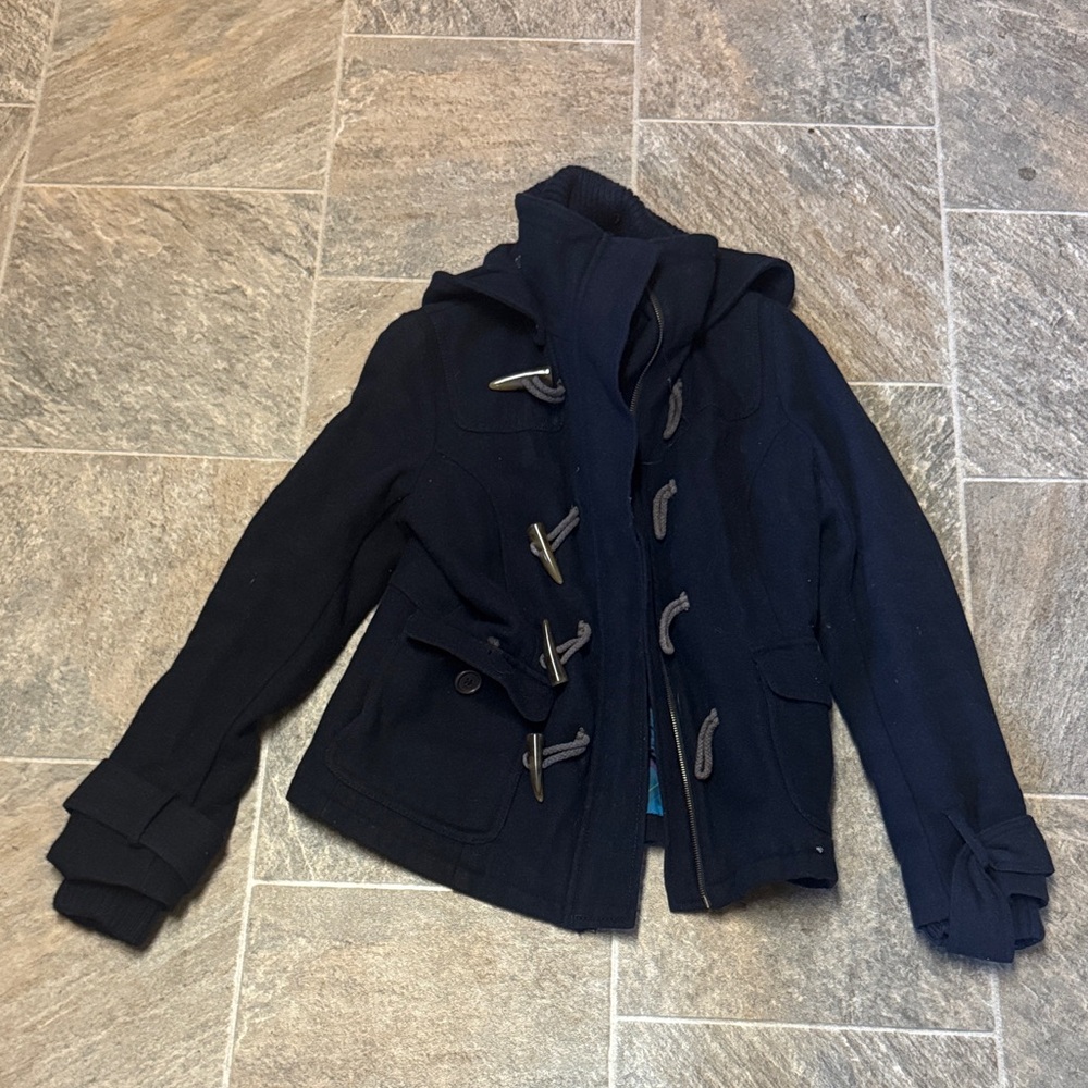 dELiA*s Black Toggle Jacket